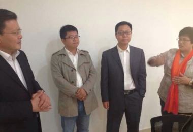 熱烈歡迎煙臺(tái)市委領(lǐng)導(dǎo)到煙臺(tái)人力資源服務(wù)產(chǎn)業(yè)園考察調(diào)研